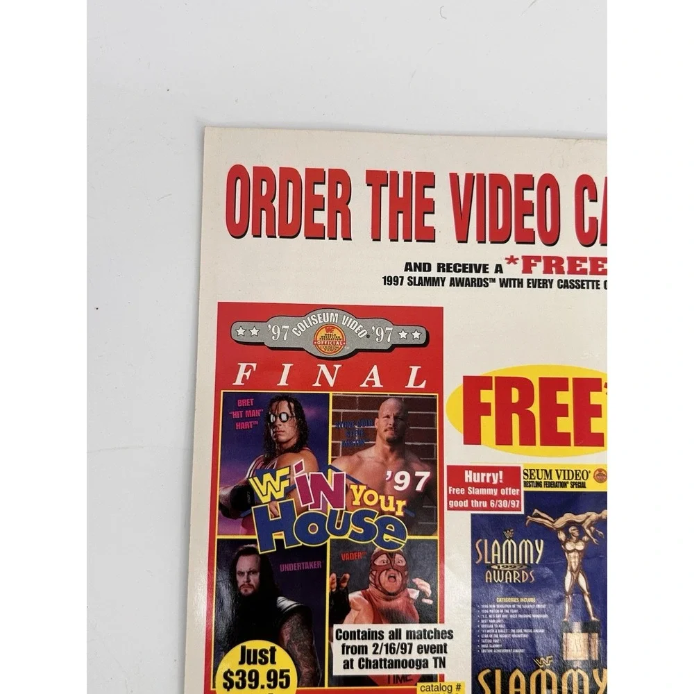 1997‎ WF World Wrestling Federation Program #242 Pearl River Collector's Issue